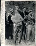 Lot of 5 Sam Snead Wire Photos