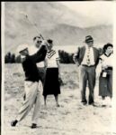 Two Ben Hogan and Two Byron Nelson Wire Photos