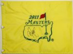 Rickie Fowler Signed 2011 Masters Embroidered Pin Flag