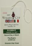 Lot of Unique 1997 Walker Cup Memorabilia