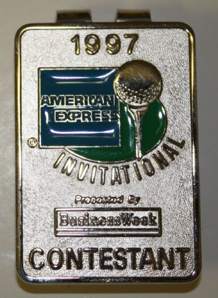 1997 American Express Invitational Contestant Money Clip