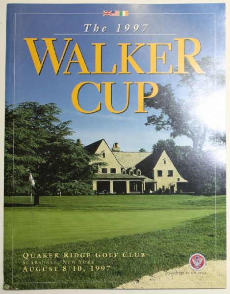 The 1997 Walker Cup Program