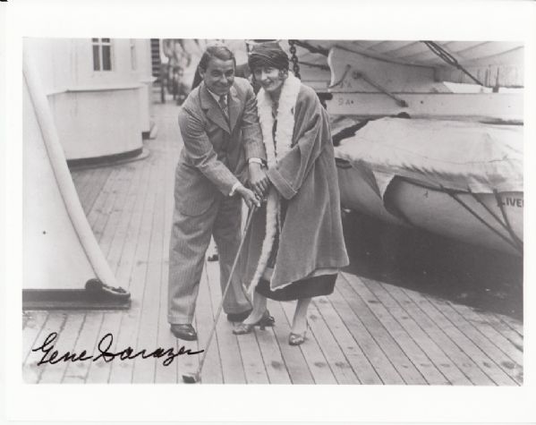 Gene Sarazen Autographed 8x10
