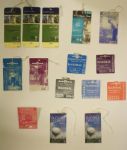 15 Tournament Tickets from Phoenix Open - 1990s-2000 - One Signed by Jack Nicklaus