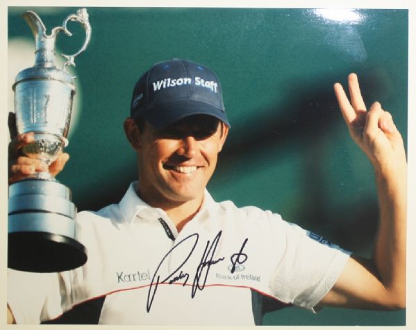 Padraig Harrington Signed British Open 8x10 Photo