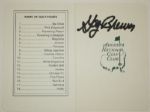 Master Champ Gay Brewer Signed Augusta Scorecard