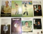 Lot of 17 Autographed British Open Programs 1960-2004