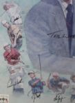 1993 Belfry Official Ryder Cup Poster Signed by Team and Captain - Framed