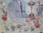 1993 Belfry Official Ryder Cup Poster Signed by Team and Captain - Framed