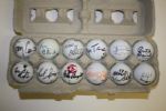 Lot of 12 Signed Golf Balls #20