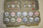Lot of 12 Signed Golf Balls #21