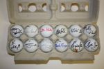 Lot of 12 Signed Golf Balls #23
