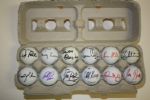 Lot of 12 Signed Golf Balls #24