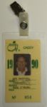 1990 Official Masters Caddy Badge - Mark OMeara - 2"x3"