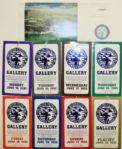 1992 US Open Full Ticket Set - Monday-Playoff - Tom Kite Winner - 8 Tickets