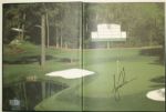 Tiger Woods Signed 2001 Masters Annual