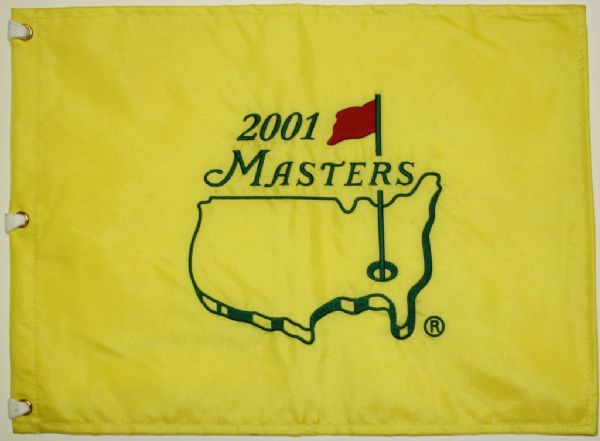 2001 Masters Embroidered Flag
