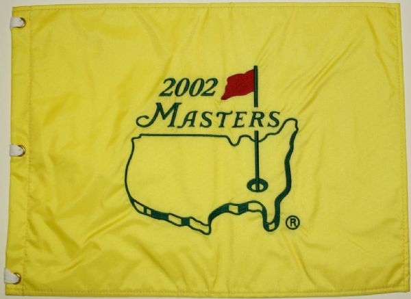 2002 Masters Embroidered Flag