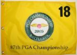 2005 PGA Championship Baltusrol Screen Flag - 87th - Phil Mickelson Winner
