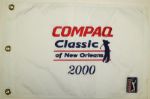 2000 PGA Tour Compaq Classic of New Orleans Emroidered Flag - Carlos Franco Winner