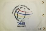 WGC Emc2 World Cup Embroidered Flag - Tiger Woods Win