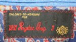 1991 Mark O'Meara's Custom Ryder Cup Blue Blazer - U.S. Victory 'Water Plunge'!