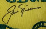 Jack Nicklaus Signed Augusta National Golf Club Embroidered Flag