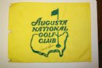 Arnold Palmer Signed Augusta National Golf Club (Members Only)Embroidered Flag