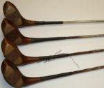 Jimmy Demaret Personal Golf Clubs - 4 Woods and 1 Wedge