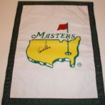 Masters Garden Flag Signed By Arnold Palmer