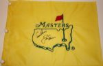 Undated Masters Pin Flag Signed By Arnold Palmer and Jack Nicklaus
