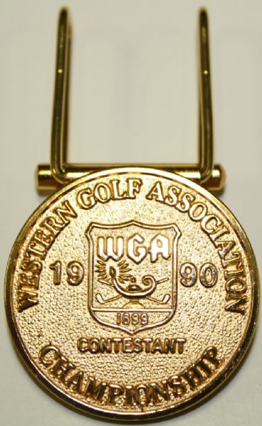 1989, 1990, and 1991 WGA Contestant Badge