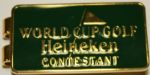 World Cup Golf Heineken Contestant Money Clip
