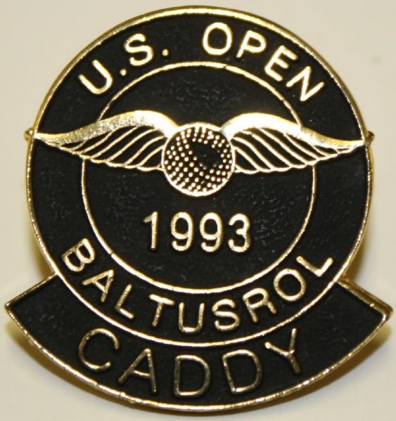 1993 US Open Caddy Pin - Baltusrol