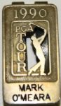 1990 PGA Tour Mark OMeara Money Clip