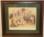 Golf Immortals Print with Facsimile Autographs