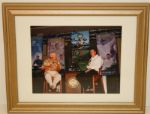 Phil Mickelson Signed Photo with Jim Huber