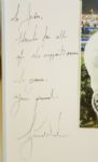 Tiger Woods Personalized Photo to Jim Huber - 13 x 10 1/2 GREAT WRITING!
