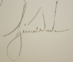 Tiger Woods Personalized Photo to Jim Huber - 13 x 10 1/2 GREAT WRITING!
