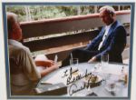 Jack Nicklaus and Arnold Palmer Personalized Photos to Jim Huber - 13 1/2 x 24