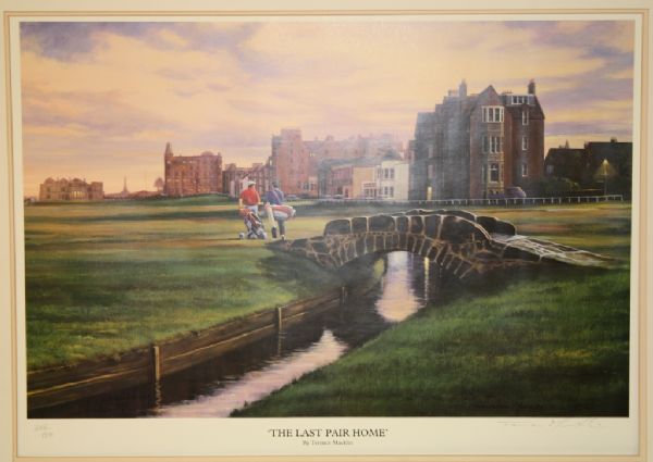 Print The Last Pair Home - The Old Course - 30 x 36