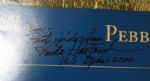 Signed Linda Hartough Print - 7th Hole 2000 US Open Championships - 32 1/4 x 25
