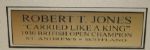 Framed Robert T. Jones Carried Like a King - 25 1/2 x 24 1/2