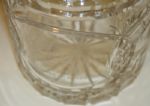 Hilton Head Celebrity Golf Cut Glass Jar - 2000 Runner Up