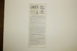 1963 US Open Pairing Sheet - The CC Brookline - Julius Boros Winner