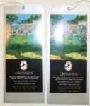 2002 US Open Tickets - Bethpage - Tiger Woods Winner