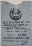 Whitemarsh Open / IVB Golf Classic - Whitemarsh CC Tickets - 1964, '65, '66, '71, '72, '73, '74, '75, '76, '77, '78, and 1979