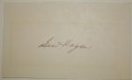 Ben Hogan Autographed 3x5 Card
JSA COA