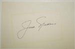 Jack Nicklaus Autographed 3x5 Card
JSA COA