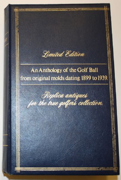 Golf Balls - Anthology of The Golf Ball - Box of 15 Replica Golf Balls - Limited Edition Collectors Item